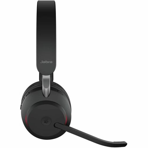 Jabra Evolve2 65 Link380 USB-A MS Stereo Headset - Schwarz - Kabellos - Ohraufliegend - Bluetooth