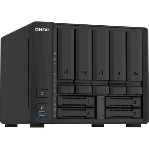 QNAP TS-932PX-4G 9 x Total Bays SAN/NAS Storage System - 512 MB Flash Memory Capacity - Annapurna Labs Alpine AL-324 Quad-