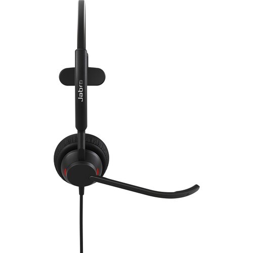 Jabra Engage 40 Wired Over-the-head Mono Headset - Monaural - Supra-aural - 50 Hz to 20 kHz - 160 cm Cable - MEMS Technolo