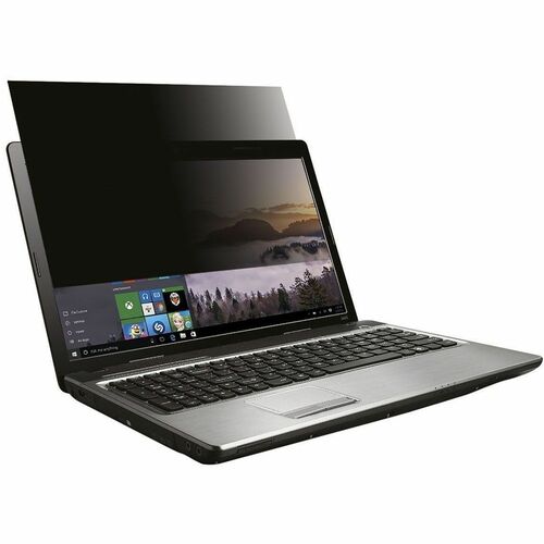 MOBILIS Anti-glare Privacy Screen Filter - For 35.6 cm (14") Widescreen LCD Notebook - 16:10 - Glare Resistant, Fingerprin