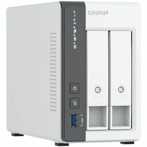 Sistema di memorizzazione SAN/NAS QNAP TS-216G - 2 x Vani totali - 4 GB Capacità memoria Flash Cortex A55 Quad core (4 Cor