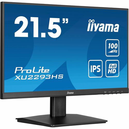 iiyama ProLite XU2293HS-B6 22 Zoll Klasse Full HD LED-Monitor - 16:9 Format - Mattschwarz - 54,6 cm (21,5 Zoll) Viewable -