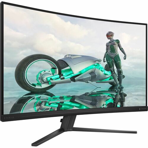 Evnia 32M2C3500L 32" (81.3 cm) Class WQHD Curved Screen Gaming LED Monitor - 16:9 - Textured Charcoal - 31.5" (80 cm) View