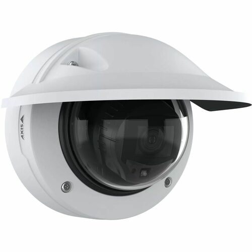 AXIS P3277-LVE Mic 5 Megapixel Indoor/Outdoor Network Camera - Colour - Dome - White - TAA Compliant - 40 m Infrared Night