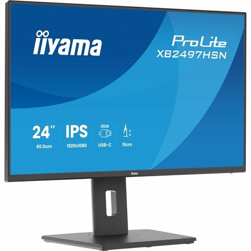24IN IPS 4-SIDE SLIM BEZEL 1920X1080 USB-C DOCK (LAN/65W PD