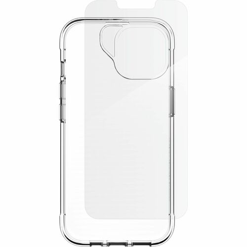 ZAGG Luxe Case for Apple iPhone 16e, iPhone 15, iPhone 14, iPhone 13 Smartphone - Ripple Pattern - Clear - Drop Resistant 