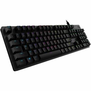 Logitech G G512 CARBON Gaming Keyboard - Cable Connectivity - USB 2.0 Interface - RGB LED - English (US) - Carbon - GX Bro