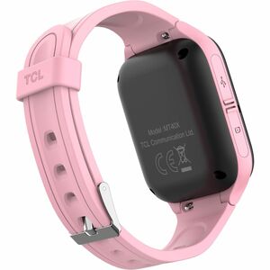 TCL MOVETIME MT40X Smartwatch - 45 mm Case Height - Kinder - Pink Body Color - Gummi Band Material - Wireless LAN - 4G - U