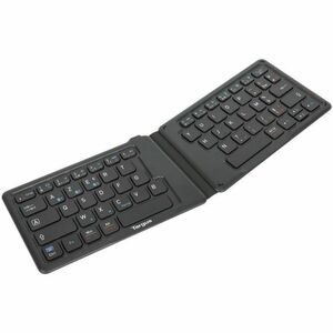 Clavier Targus AKF003FR - Sans fil Connectivité - Français - AZERTY Disposition - Noir - Bluetooth - 5,1 - 2,40 GHz - iOS,