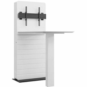 HAGOR CON-Line Konferenztisch - Weiß Top - Schwarz Basis - 1812 mm Höhe x 800 mm Breite x 1380 mm Tiefe - Konferenz, Bespr