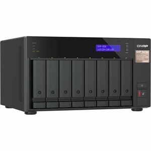 QNAP QVR Pro QVP-85B 64 Canal Com fios Estação de videovigilância - Gravador de vídeo em rede - HDMI - 6K Gravação