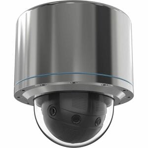AXIS ExCam XF P3807 8 Megapíxel Externo Câmara de rede - Cor - Dome - Prata - Compatível com TAA - Motion JPEG, H.264B (MP