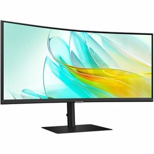 Samsung ViewFinity S6 S34C652UAU 34" Class UW-QHD Curved Screen LED Monitor - 21:9 - Black - 86.4 cm (34") Viewable - Vert