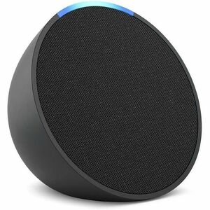Amazon Echo Pop Bluetooth Smart Speaker - Alexa Supported - Anthracite - Wireless LAN - 1