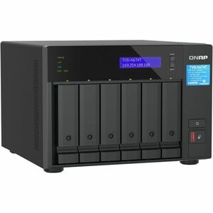 QNAP TVS-h674T-i5-32G 6 x Total Bays SAN/NAS Storage System - 5 GB Flash Memory Capacity - Intel Core i5 i5-12400 Hexa-cor