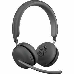 Logitech Zone Wireless 2 Wireless Over-the-head, On-ear Stereo Headset - Graphite - Microsoft Teams Certification - Binaur