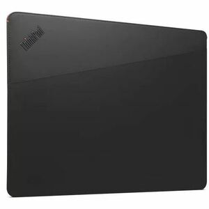 Lenovo Carrying Case (Sleeve) for 33 cm (13") to 35.6 cm (14") Notebook - Black - Plastic Body - Vegan Leather, Nylon Exte