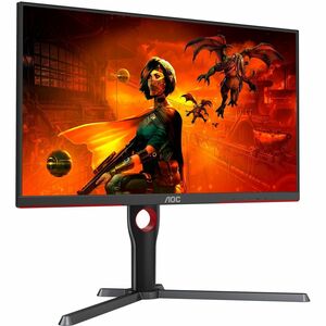 AOC AGON U27G3X/BK 27" Aula 4K UHD Monitor LED para jogos - 16:9 - Preto, Vermelho - 68,6 cm (27") Viewable - Tecnologia I