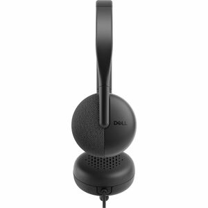 Dell WH3024 Wired On-ear, Over-the-head Stereo Headset - Microsoft Teams Certification - Binaural - Ear-cup - 20 Hz to 20 