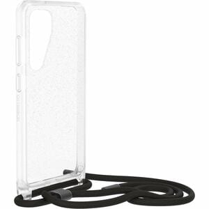 OtterBox React Carrying Case Samsung Galaxy S24 Smartphone - Stardust (Clear Glitter) - Drop Resistant - Plastic, Nylon Bo