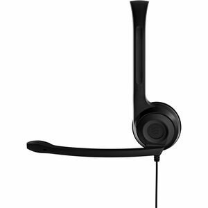 EPOS PC 3 Chat Wired On-ear Stereo Headset - Black - Binaural - Ear-cup - 32 Ohm - 42 Hz to 17 kHz - 200 cm Cable - Uni-di