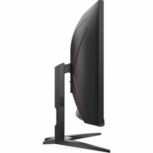 AOC CU34G2XE 34" Aula UWQHD Ecrã curvo Monitor LED para jogos - 21:9 - Preto - 86,4 cm (34") Viewable - Alinhamento vertic