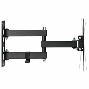 ITB - Staffa a muro 3 snodi per monitor da 10" a 43", portata 30Kg. VESA max 200x200