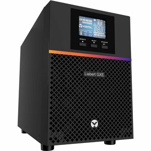 Vertiv Liebert GXE UPS 1000VA/900W 230V Online Double Conversion Tower UPS | High output power factor 0.9 PF | Lead Acid V