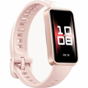 Huawei Band 9 Kimi-B19 Smart Band - Square Case Shape - Pink Body Color - Pink Band Color - Fluoroelastomer, Nylon Band Ma