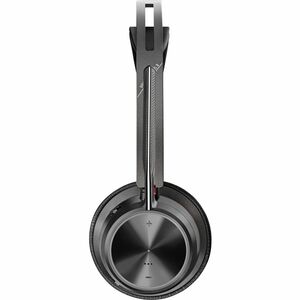 Poly Voyager Focus 2 Kabel/Kabellos Kopfbügel, Auf den Ohren Stereo Headset - Schwarz - Siri, Google Assistant - Binaural 