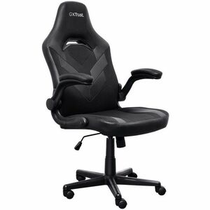 Trust GXT 703 RIYE Gaming-Stuhl - Polyamid, Nylon, Kunstleder, Plastik, Metall - Schwarz