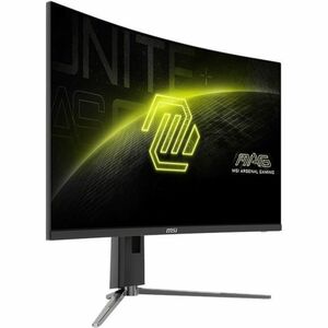 MSI 32CQ6PFDE 32 Zoll Klasse WQHD Gekrümmter Bildschirm Gaming-LCD-Monitor - 16:9 Format - Schwarz - 80 cm (31,5 Zoll) Vie