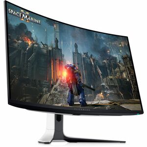 Dell Alienware AW3225QF 32" Class 4K UHD Curved Screen Gaming OLED Monitor - 16:9 - 80.3 cm (31.6") Viewable - OLED - Quan