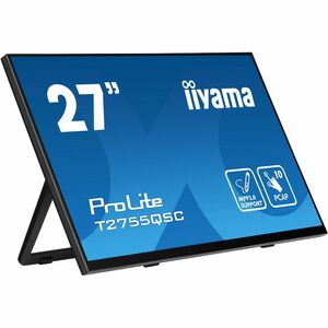 iiyama ProLite T2755QSC-B1 27 Zoll Klasse LED-Touchscreen-Monitor - 16:9 Format - 5 ms Reaktionszeit - 68,6 cm (27 Zoll) V