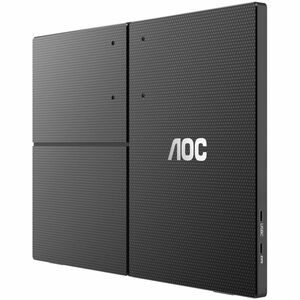 AOC 16T3EA 16" Class Full HD Monitor LED - 16:9 - Preto, Cinzento - 39,6 cm (15,6") Viewable - Tecnologia IPS (In-plane sw