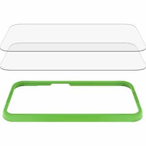 Belkin Screen Protector for iPhone 15 + Easy Align Frame