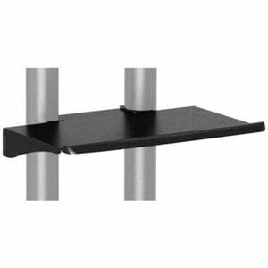 AD-TVAC-SH75 extra cart shelf - use with AD-TVC-75 TV/AV cart only - capacity 11kg (24lb) - Black