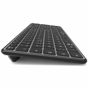 Clavier Port Connect - Compacte - Sans fil Connectivité - USB Type C Interface - Français - AZERTY Disposition - Noir - Ci