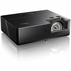 Optoma ZU607TST 3D Short Throw DLP Projector - 16:10 - Black - High Dynamic Range (HDR) - Front - 30000 Hour Normal Mode -