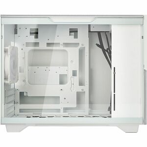 In Win IW-CS-F3WHI-1AN120P Gaming Computer Case - Micro ATX, Mini ITX Motherboard Supported - Mini-tower - SECC, Tempered 