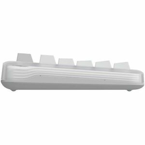 Logitech Amber K98M 键盘 - 无线 连接 - A 型 USB 接口 - 英文 - 珍珠白 - 机械 按键开关 - Bluetooth/RF - 2.40 GHz - 98 Key(s) - Windows 10, Windo