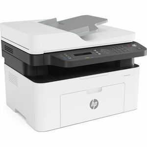 HP 1188fnw Wired & Wireless Laser Multifunction Printer - Monochrome - White - Copier/Fax/Printer/Scanner - 20 ppm Mono Pr