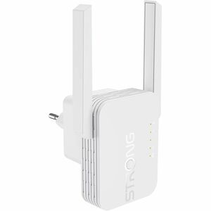 Strong Universal Repeater 300 Mbps - 2 antenne esterne regolabili - 1 pulsante WPS - 1 porta LAN + 1 WAN per uso Access Po
