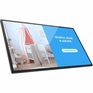Elo 6554L 1638.30 mm LCD Digital Signage Display - 24 Hours/7 Days Operation - Energy Star - Touchscreen - 3840 x 2160 - 1