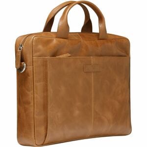 dbramante1928 ApS Amalienborg Carrying Case for 38.1 cm (15") Notebook - Tan - Full Grain Leather Body - 270 mm Height x 3