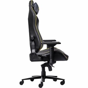 Trust GXT 721 Gaming-Stuhl - Metall, HDF-Polsterung (High Density Foam), Holz, Aluminium - Schwarz