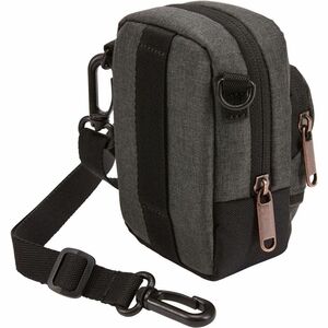Case Logic Era CECS-101 Carrying Case (Pouch) Camera - Obsidian - Polyester Body - Shoulder Strap - 190.5 mm Height x 66 m