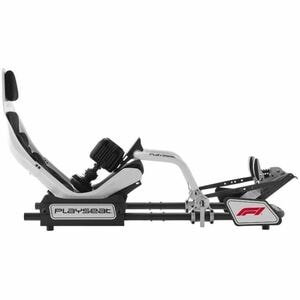 Playseats Simulation Cockpit - Carbon Steel, PU Leather, Fabric - Black, White