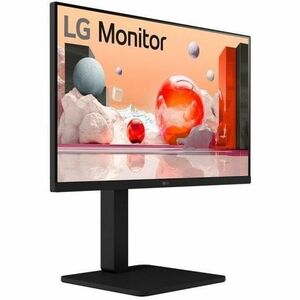 LG 24BA550-B 24" Class Full HD LCD Monitor - 16:9 - Matte Black - 23.8" Viewable - In-plane Switching (IPS) Technology - 1
