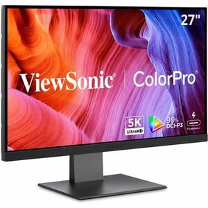 ViewSonic ColorPro VP2788-5K 27 Zoll Klasse 5K LED-Monitor - 16:9 Format - Schwarz - 68,6 cm (27 Zoll) Viewable - IPS-Tech
